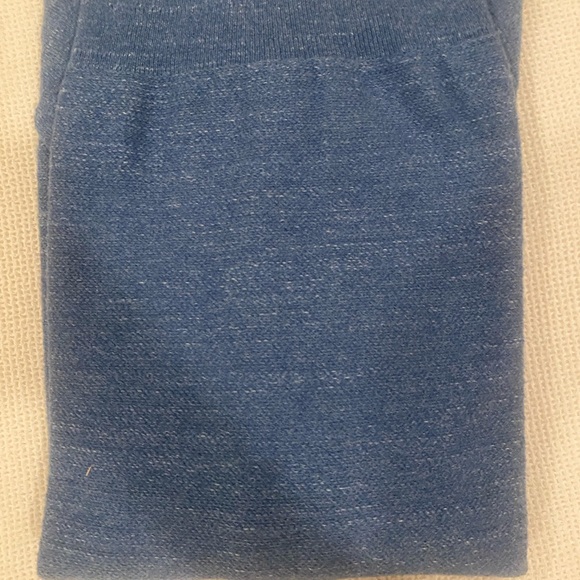 J Crew Textured Knit Light Blue Small Slim Fit Cotton Sweater Sweatshirt - Picture 5 of 5